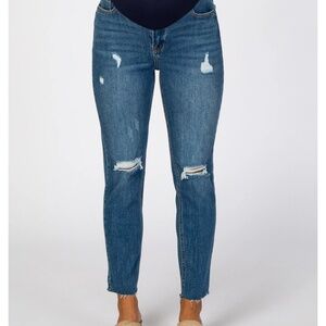 Over the belly maternity jeans